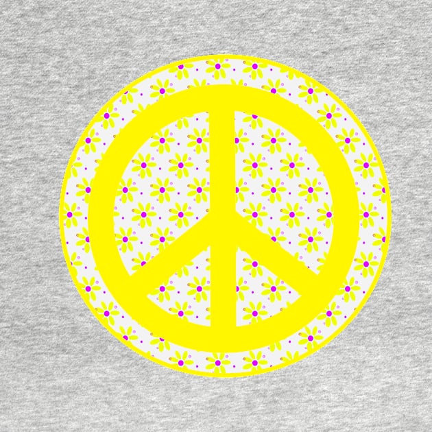 RETRO Peace Sign by SartorisArt1